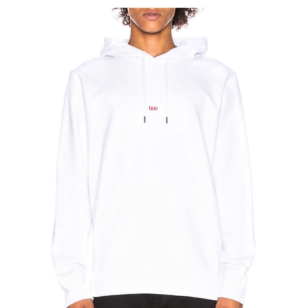 Helmut Lang Taxi Project Paris Hoodie White L XL - Picture 6 of 13